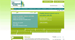 Desktop Screenshot of irishosteoporosis.ie